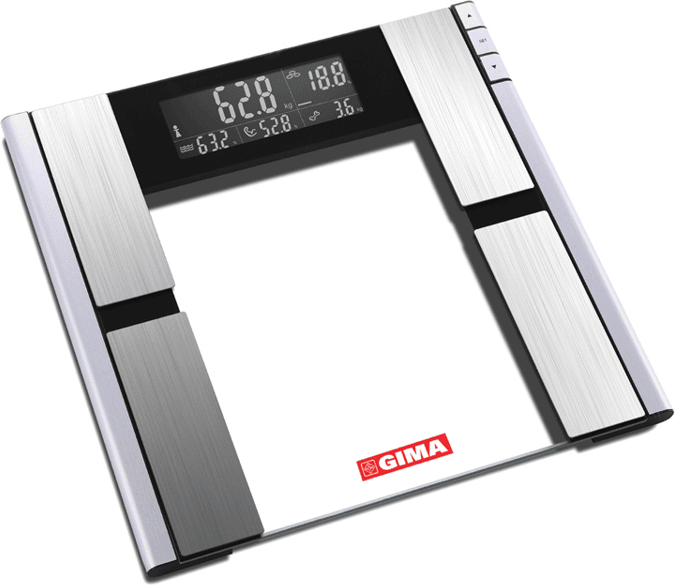 Gima Bilancia Body Fat Nemesi Digitale con 4 sensori G