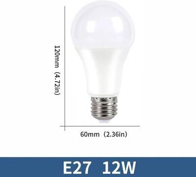 Uplifted Goods Energy Saving LED Bulb Lamps E27 And E14 Base Options e27 12w natural Light