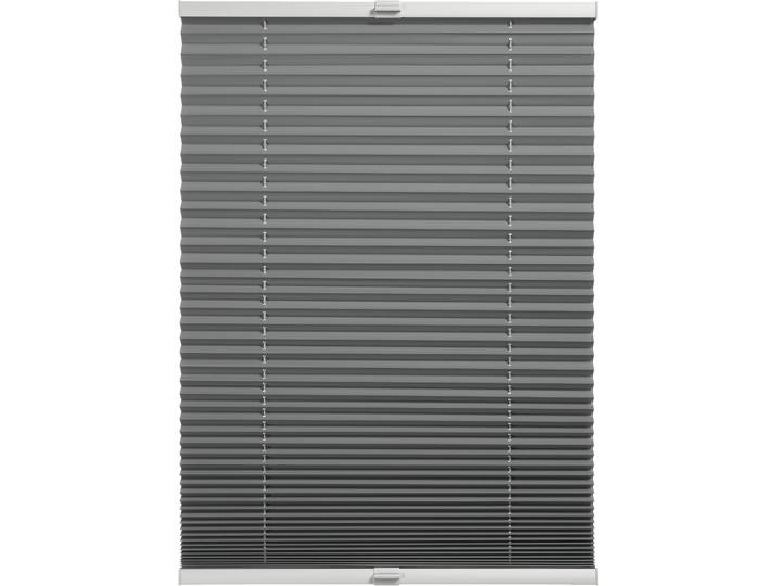 Plissee Thermo Plissee Ella , grau, B:90cm H:130cm, Obermaterial: 100% Polyester, SCHÖNER WOHNEN-KOLLEKTION, Plissees, Plissee, verschraubt, energiesparend, Thermo Rückseite