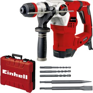 Einhell Bohrhammer TE-RH 32 4F Kit, SDS+, 1250 W, Schlagkraft 5 Joule