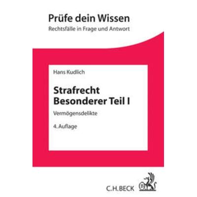 Strafrecht Besonderer Teil I, Taschenbuch von Hans Kudlich, C.H. Beck