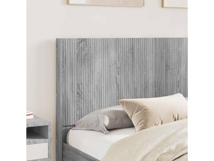KTHLBRH Bettgestell mit Stauraum und Kopfteil Technisches Holz, Lattenrost, 35 cm Höhe, 140 kg Kapazität