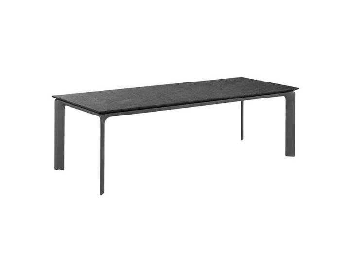Kettler Diamond Gartentisch 220x95cm Aluminium/HPL Dunkelgrau