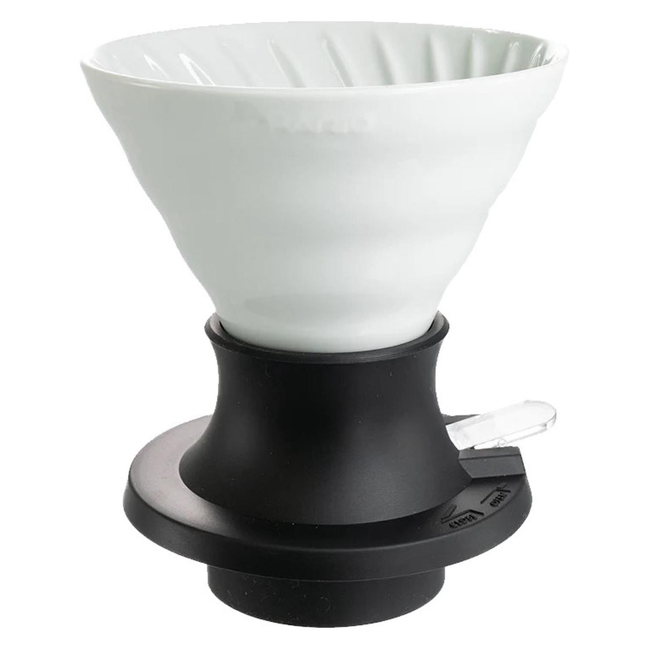 Hario V60-02 Keramiktropfer + Filter (0.20 l) (4977642730991)