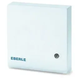 Eberle 007190021000 Fernfühler, NTC, für Wandmontage, reinweiss Masse: 75x75x25,5 mm F 190021