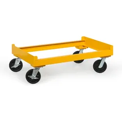 Fahrbarer Wagen für Fassregal 2x 208 l, Tragfähigkeit 750 kg