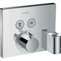 Hansgrohe Thermostat Unterputz ShowerSelect, 15765000, für 2 Verbraucher Fertigset 2 Verbraucher chr 15765000