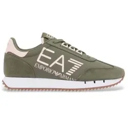 EA7 Unisex. 7X000541_AF18609 Trainer Flux grün (38), Wohnung, Schnürsenkel, Lässig