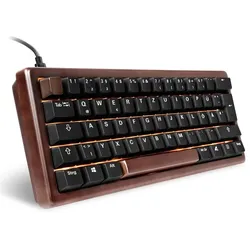 Sharkoon 100068100 Tastatur Büro USB QWERTZ Deutsch Holz