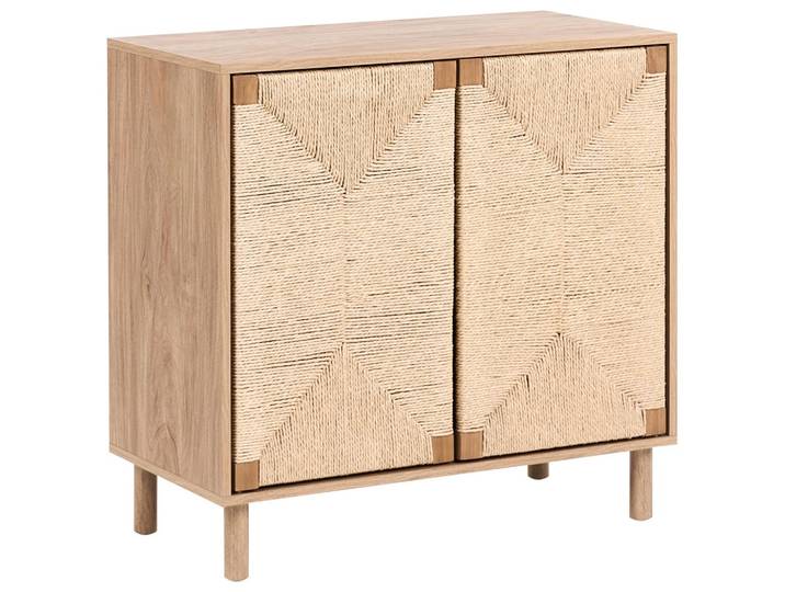 SIDEBOARD mit 2 Türen Hellbraun Bondi