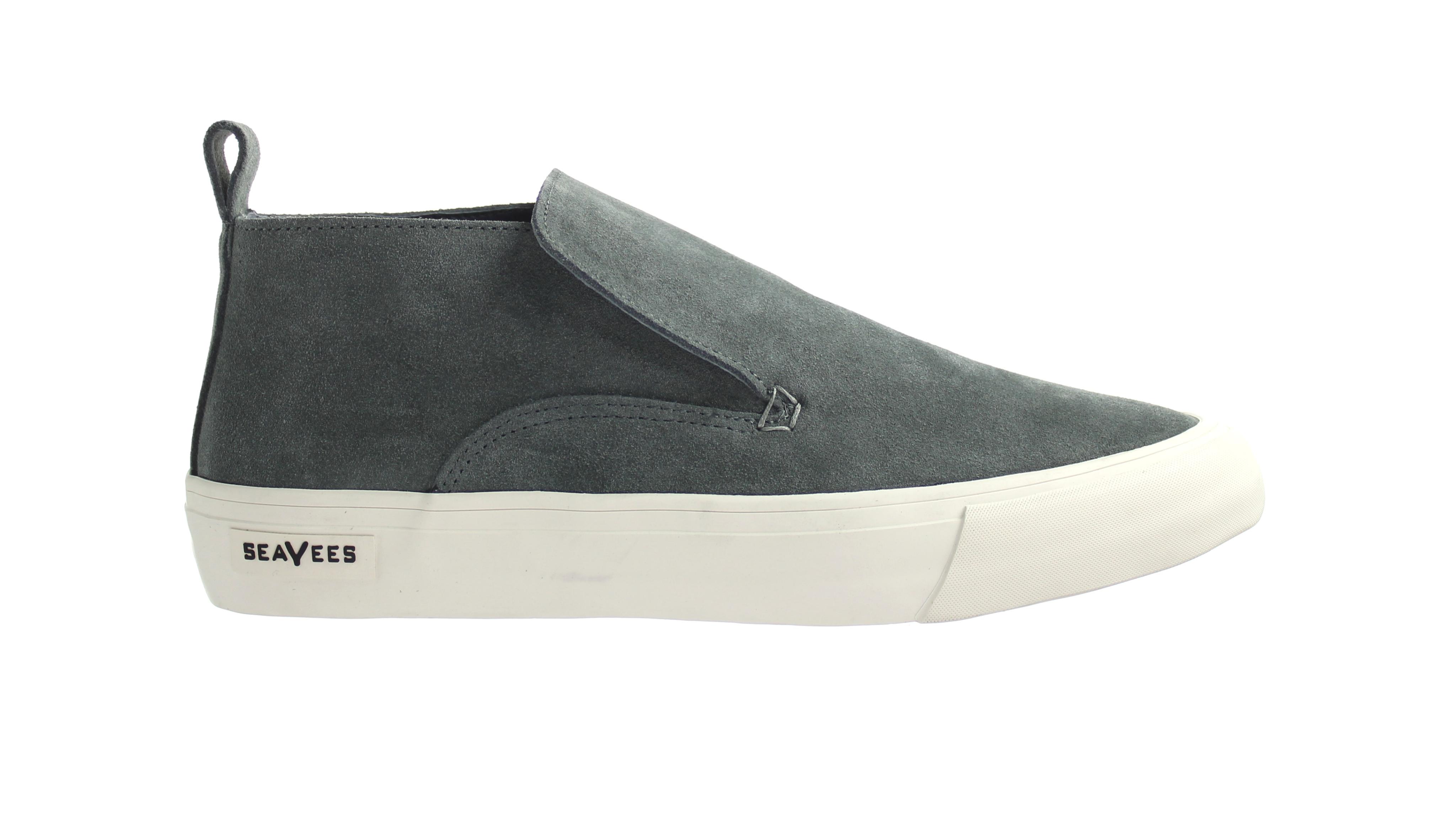 Seavees Huntington Middle Greyboard Suede Grey Womens Schoenen
