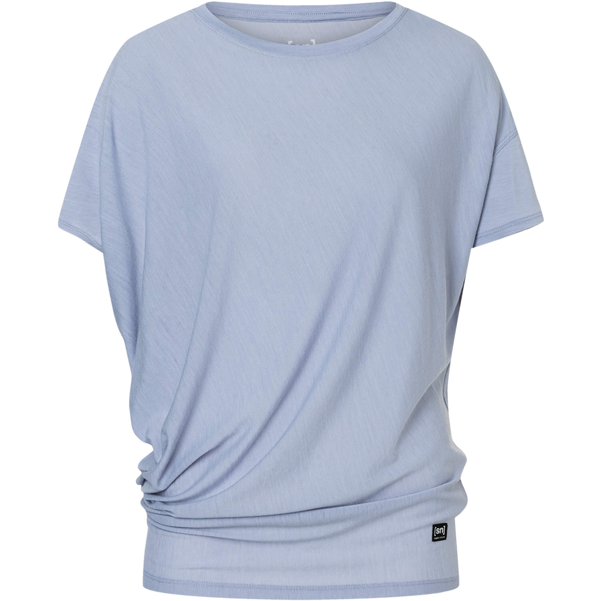 Super.Natural Yoga Loose Damen T-Shirts blau Größe XL Lifestyle | Yoga Hautfreundlich Merinowolle
