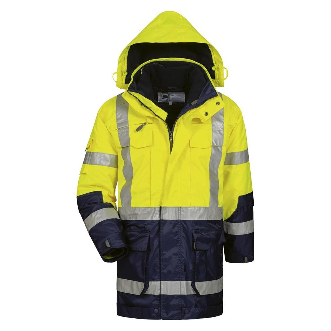 Elysee Warnschutzparka Jekyll Grösse XXL gelb/marine (XXL) (23421-4)