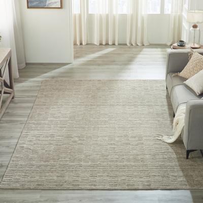 KALATY Minimalist Solid Wool Area Rug