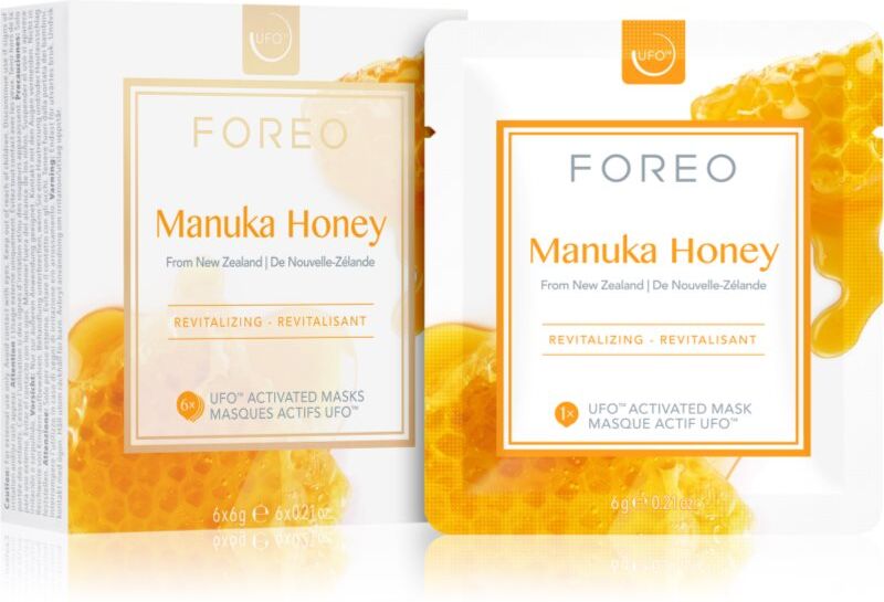 FOREO UFO™ Manuka Honey masque revitalisant 6 x 6 g