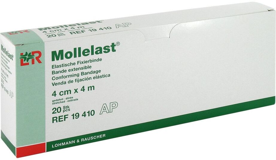 Mollelast Binden 4 cmx4 m weiss