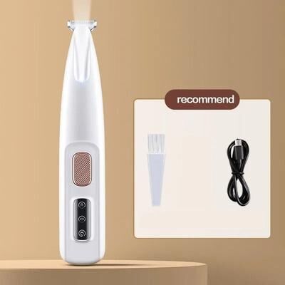 Uplift Picks Waterproof Dog Paw Trimmer With LED Light And Wide Blade Grooming Clipper recommend Suit