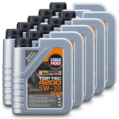 Liqui Moly 10x 1 L Top Tec 4200 5W-30 [Hersteller-Nr. 3706]