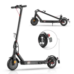E9 E-Scooter mit Straßenzulassung, 8.5 Zoll 350 W 7.5 Ah Faltbarer E Scooter  Leistungsstarker Wabenreifen