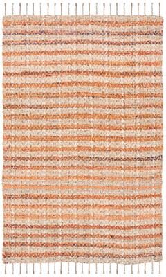 SAFAVIEH Handmade Cape Cod Aveline Jute & Cotton Braided Tassel Rug
