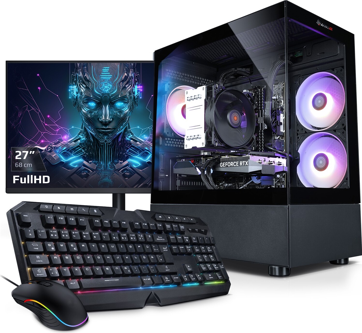 Kiebel Total V, 3,7 GHz, AMD Ryzen 9, 5900X, 32 GB, 3 TB, Windows 11 Home (vorinstallierte Testversion)