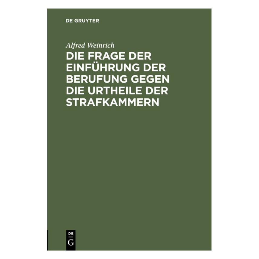 De Gruyter Weinrich:Die Frage der Einführung der B (Deutsch, Alfred Weinrich, 1884) (67772406)