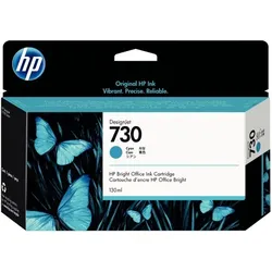 hp Tintenpatrone 730 cyan 130ml für DesignJet T1700