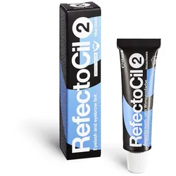 RefectoCil Augenbrauenfarbe und Wimpernfarbe 15 ml Blauschwarz 2