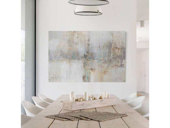 Impression sur toile Essence II Matériau : Matière plastique Type de matière synthétique : Polyéthylène Gris 60cm