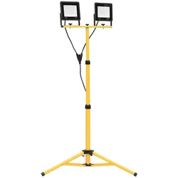 vidaXL LED-Fluter mit Stativ 2x50 W Kaltweiß