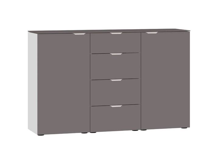 Kommode Arena Beimöbel dunkelgrau Holzwerkstoff B 135 H 87 cm - Kommode