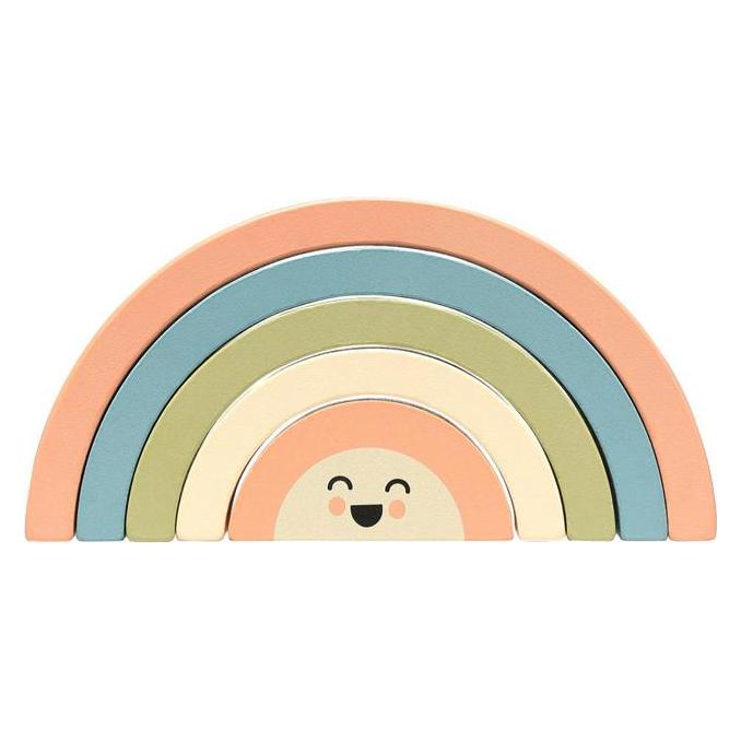 Pearhead Stapelbares Regenbogenspiel aus Holz (42434187)