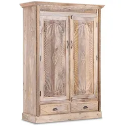Gutmann Factory Garderobenschrank Narcotic Holz Braun Vintage