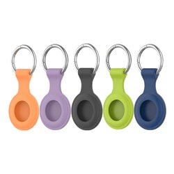 4smarts Silicone Case Set f. AirTags 5 Stk (farblich gemischt) 466156