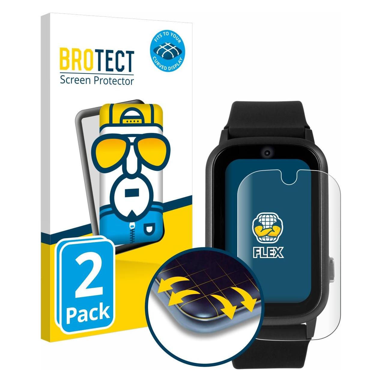 Brotect Fullscreen Schutzfolie Displayschutz Folie Klar Transparent (5156913)
