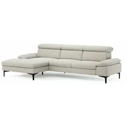 CASEDO Ecksofa Palma Stoff Naturel