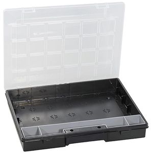 Allit Sortimentskasten EuroPlus Flex 37-3, 457204, 37 x 5,5 x 29,5cm, Kunststoff, mit 4 Fächern
