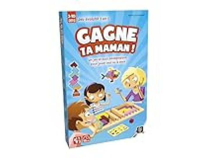 GIGAMIC - GZFGM - Jeu de Réflexion - Gagne Ta Maman 1 - 2 joueurs, Ton Bois