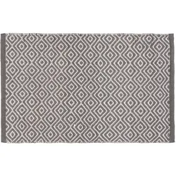 WENKO Badematte Turpan 50x80cm - grau