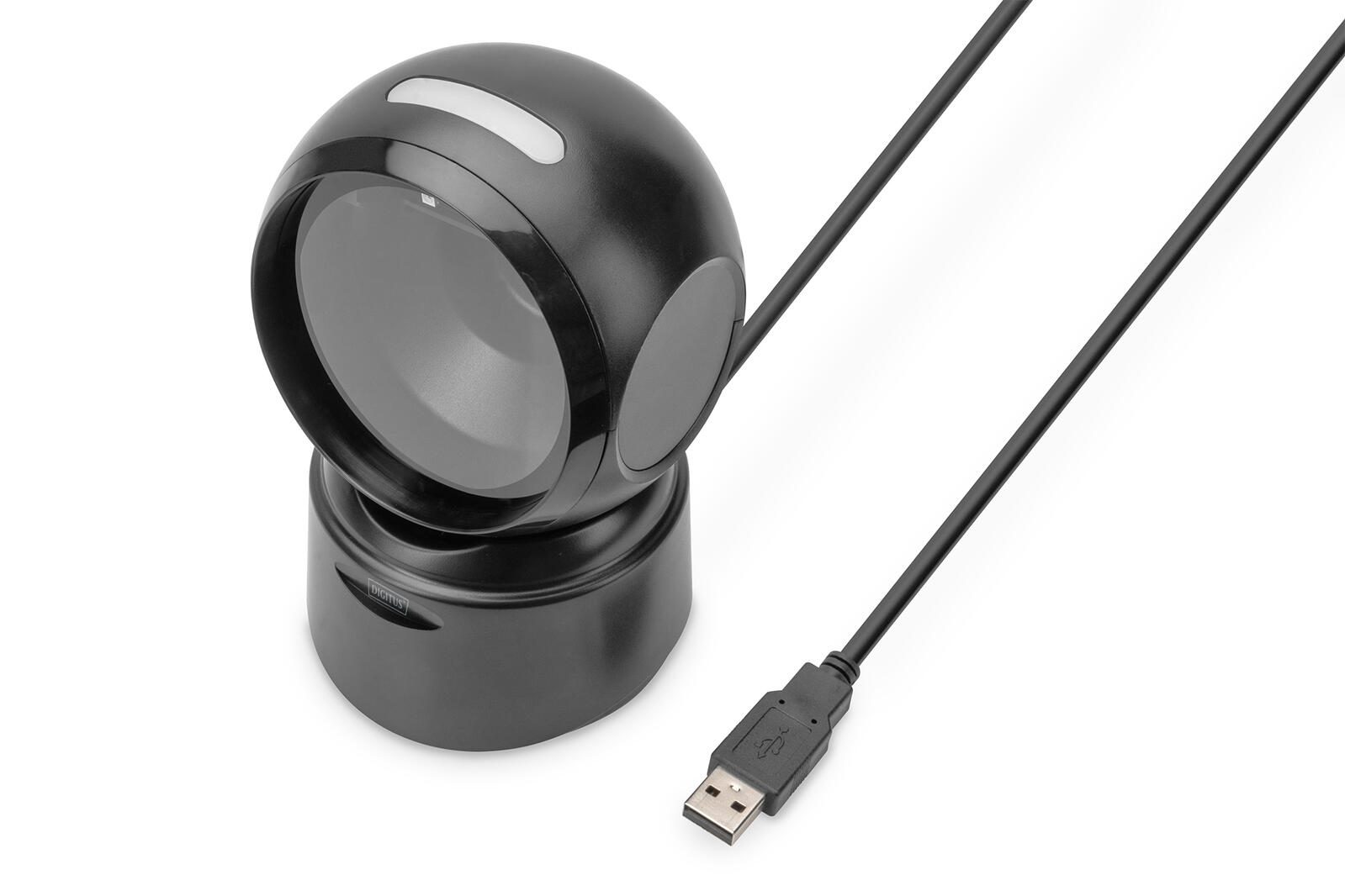 Digitus 1D 2D Desktop USB Barcode Scanner, QR-Code kompatibel DA-81005