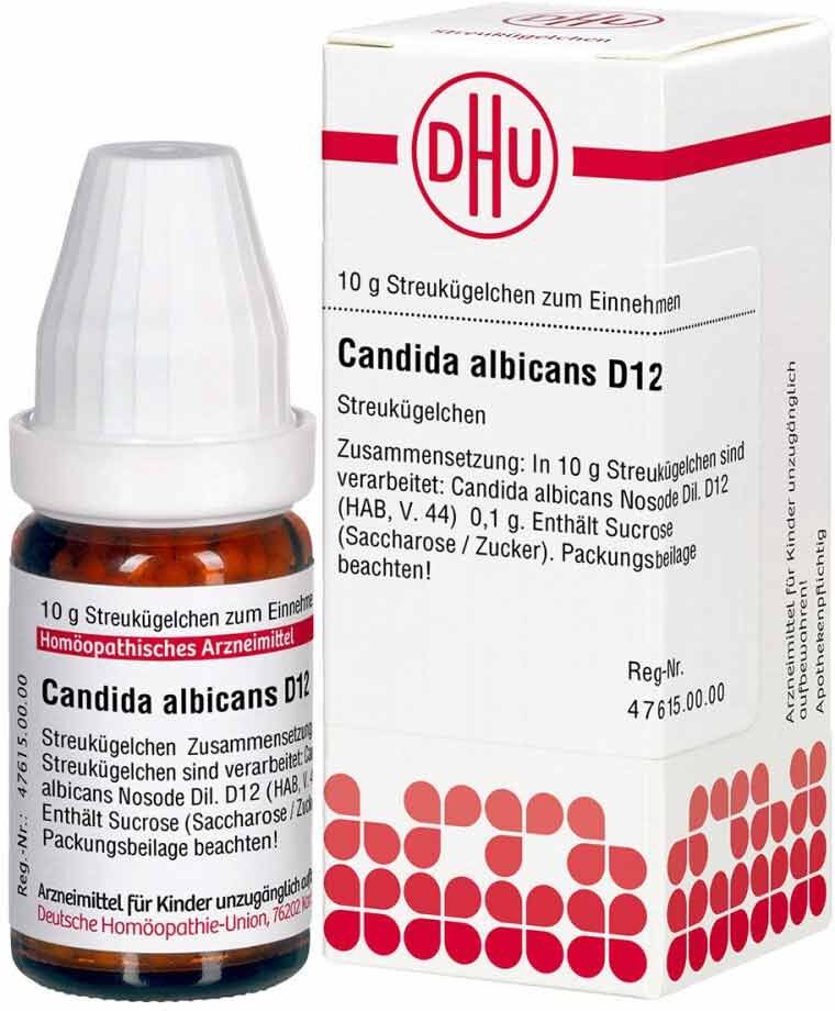 DHU Candida Albicans D12 Globuli 10g