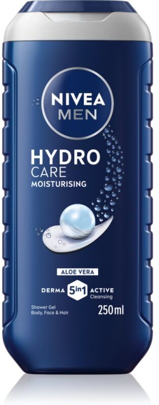 NIVEA MEN Hydrocare shower gel for face, body and hair 250 ml