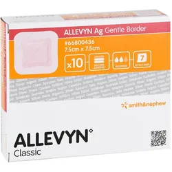 Allevyn 7,5x7,5 cm Ag Ge Bo