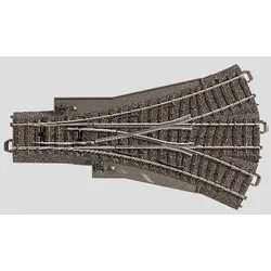 Märklin 24630 - H0 - C-Gleis Dreiwegweiche 188,3 mm ( nachrüstbar )