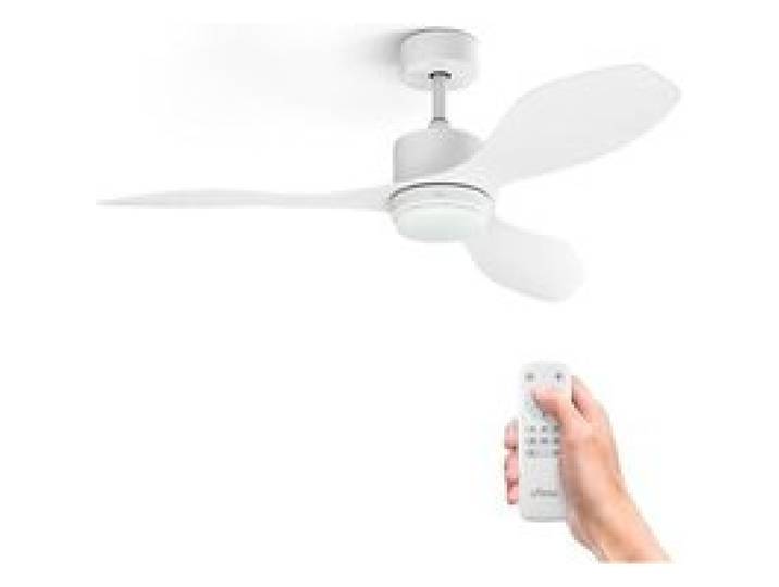 Ventilateur de Plafond UFESA Butan avec Lumière - 30W - 6 Vitesses - Ultra Silencieux - 3 Pales 122cm