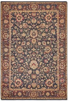 "EXQUISITE RUGS ONE-OF-A-KIND Rare Antique Weave Agra Hand Knotted Brown Rug - 10'x14'3"" - 10'0""x14'3"""