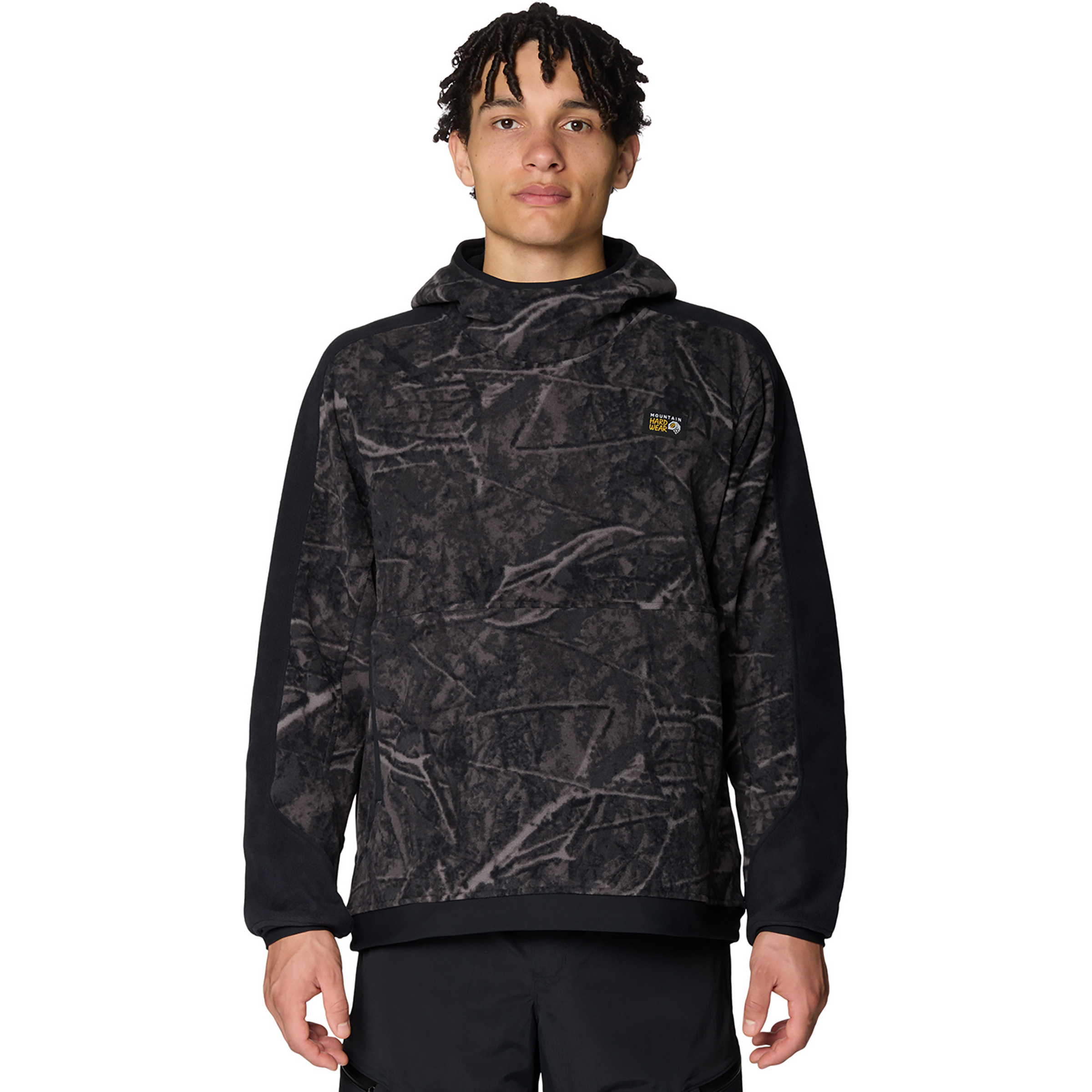 Mountain Hardwear Après Pro Fleece Herren Hoodies schwarz Größe XL Trekking Schnell trocknend