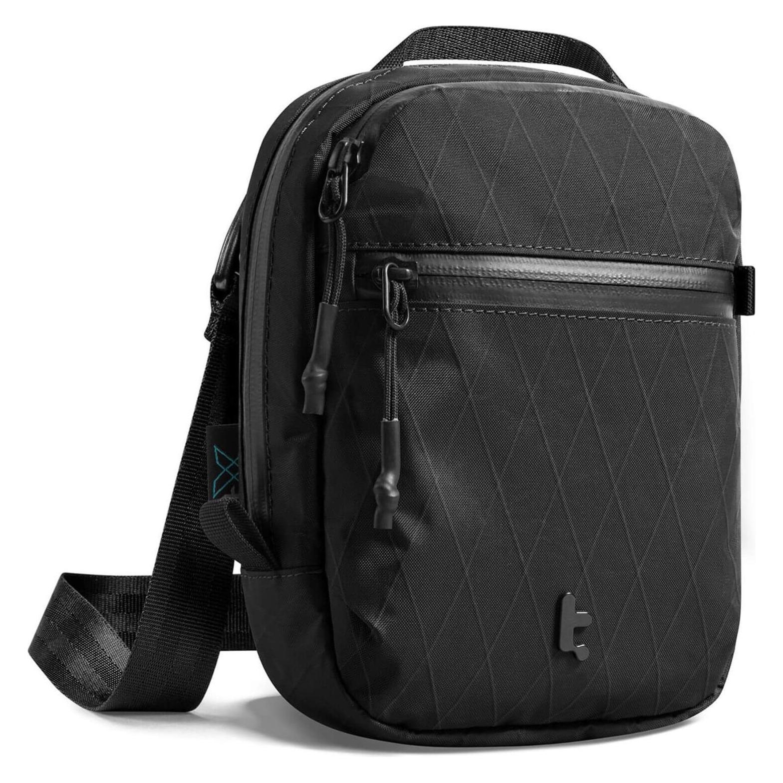 tomtoc "Aviator-T37 travel bag with shoulder strap X-Pac (black)" (1.30 l) (T37S1D2)