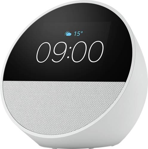 amazon echo Spot 2024 Sprachassistent Weiß