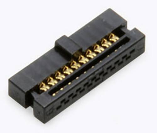 BKL Electronic 10120665 Pfosten-Steckverbinder Rastermaß: 1.27 mm Polzahl Gesamt: 16 Anzahl Reihen: 2 1 St.